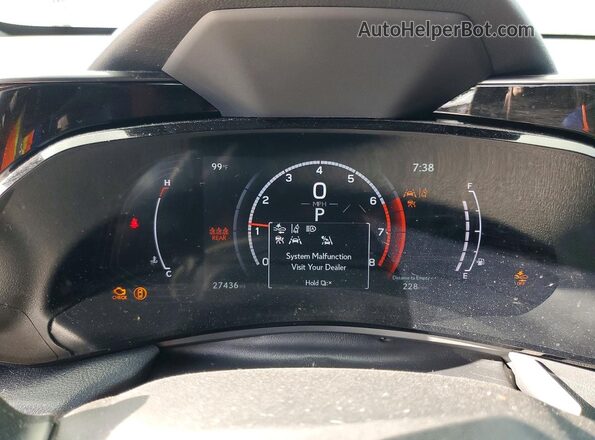 2T2KGCEZ9RC049614 2024 LEXUS NX Черный Вид щитка приборов