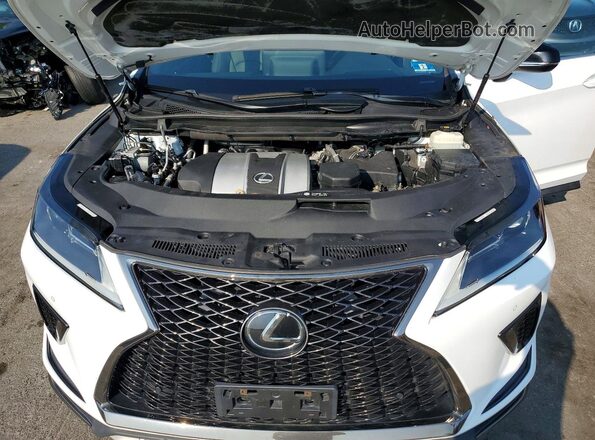 2T2SZMDA2LC230282 2020 LEXUS RX White Widok wnętrza z tyłu