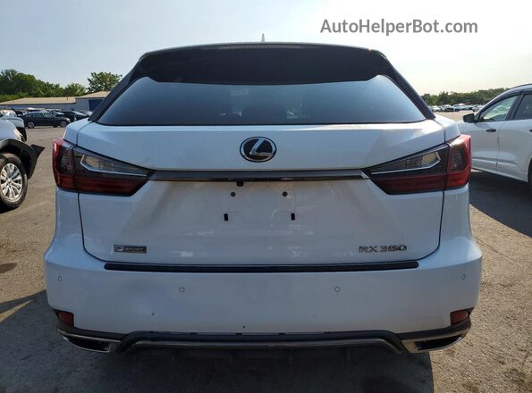 2T2SZMDA2LC230282 2020 LEXUS RX White Widok z tyłu