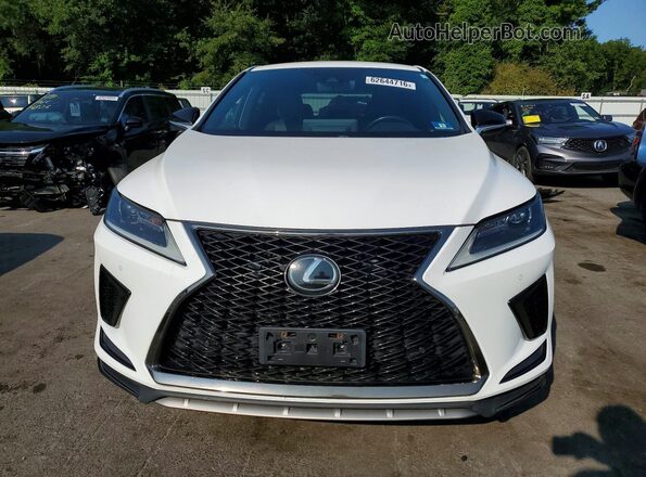 2T2SZMDA2LC230282 2020 LEXUS RX White Widok z przodu