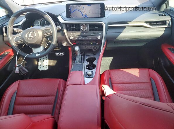 2T2SZMDA3NC349798 2022 LEXUS RX Серый Вид панели приборов