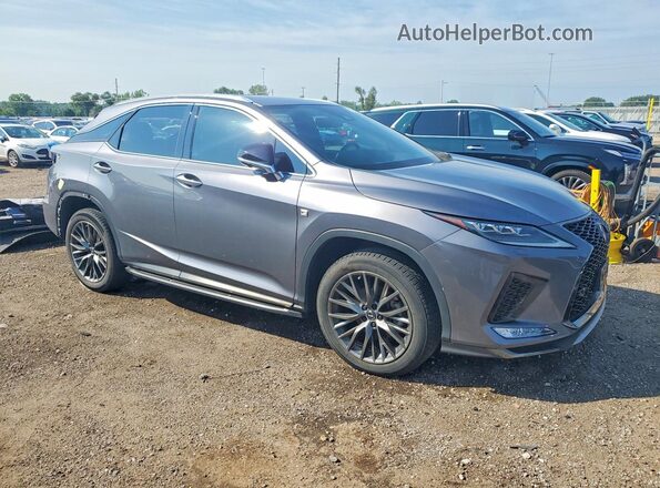 2T2SZMDA3NC349798 2022 LEXUS RX Серый Передняя правая четверть