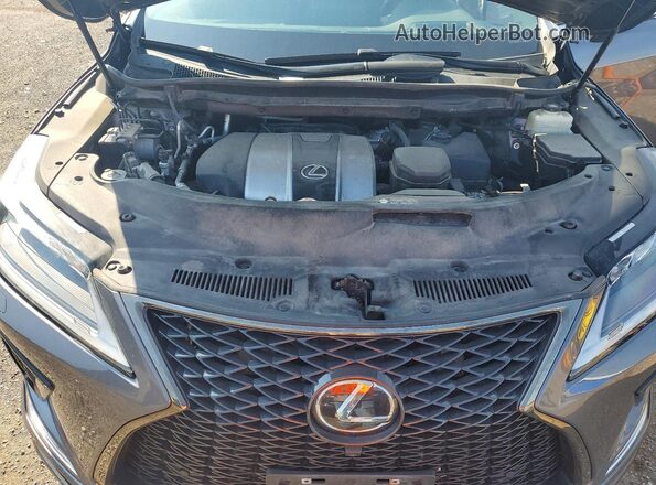2T2SZMDA3NC349798 2022 LEXUS RX Серый Вид подкапотного пространства