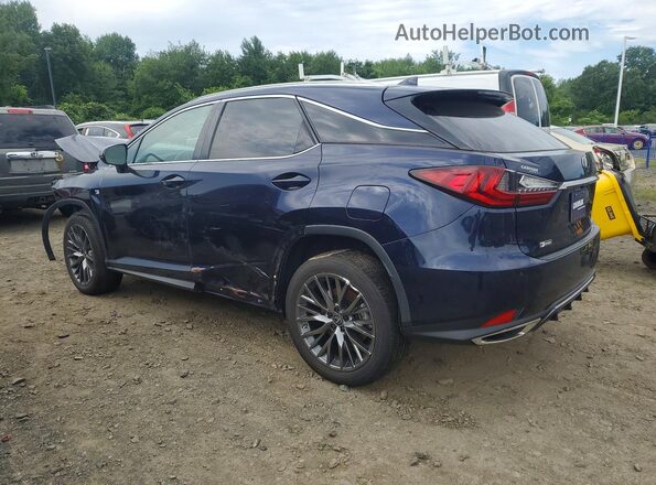 2T2SZMDA4NC338941 2022 LEXUS RX Blue Tył lewy