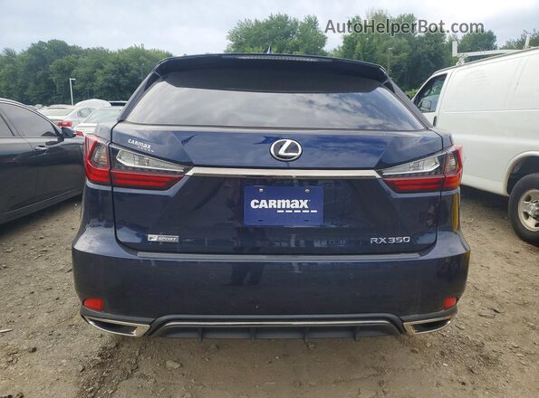 2T2SZMDA4NC338941 2022 LEXUS RX Blue Widok z tyłu