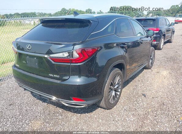 2T2SZMDA5MC294768 2021 LEXUS RX 350 Black Հետևի աջ