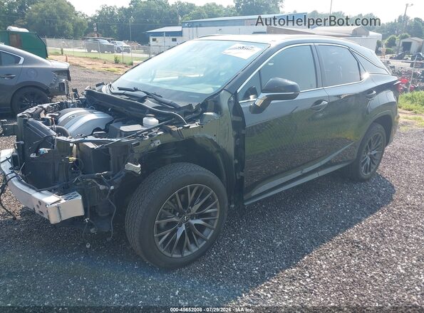 2T2SZMDA5MC294768 2021 LEXUS RX 350 Black Առջևի ձախ երեք քառորդ տեսարան