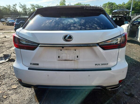 2T2SZMDA7MC302336 2021 LEXUS RX White Հետևի տեսք