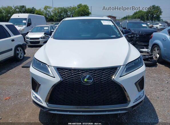 2T2SZMDAXNC327961 2022 LEXUS RX 350 White Rear interior view