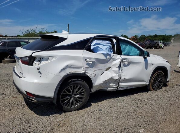 2T2SZMDAXNC360071 2022 LEXUS RX White Trasero derecho