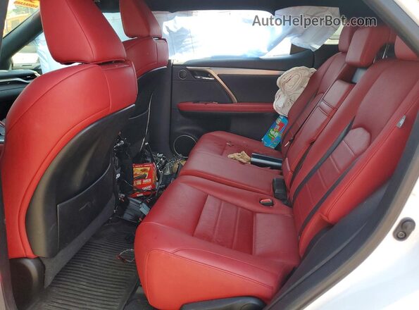 2T2SZMDAXNC360071 2022 LEXUS RX White Vista interior trasera