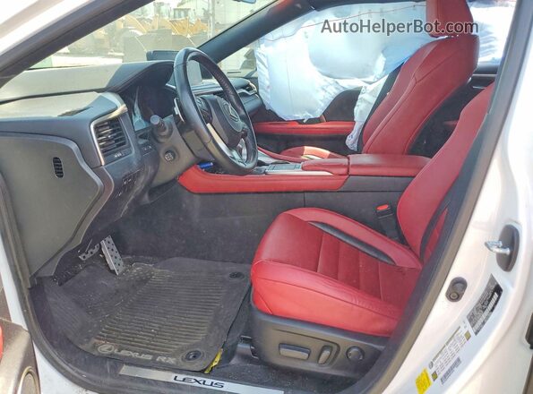 2T2SZMDAXNC360071 2022 LEXUS RX White Vista interior delantera