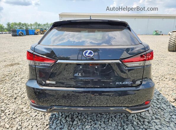 2T2YGMDA3MC068390 2021 LEXUS RX Black Հետևի տեսք