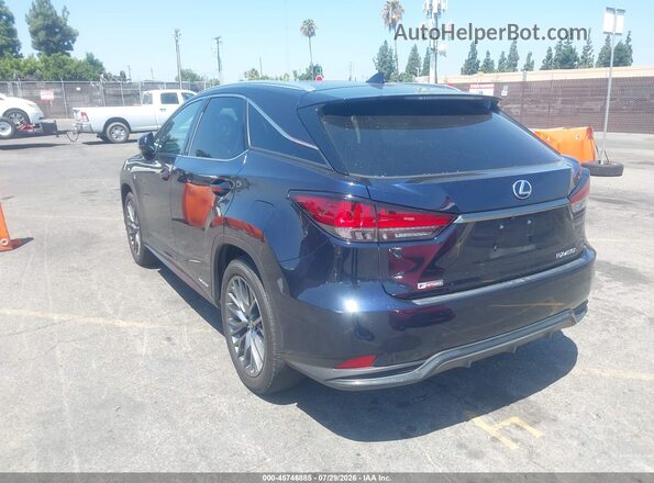 2T2YGMDA4NC084129 2022 LEXUS RX 450H Blue Задня ліва чверть