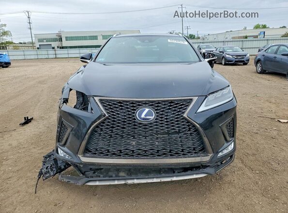 2T2YGMDA5MC071887 2021 LEXUS RX Black წინა ხედი