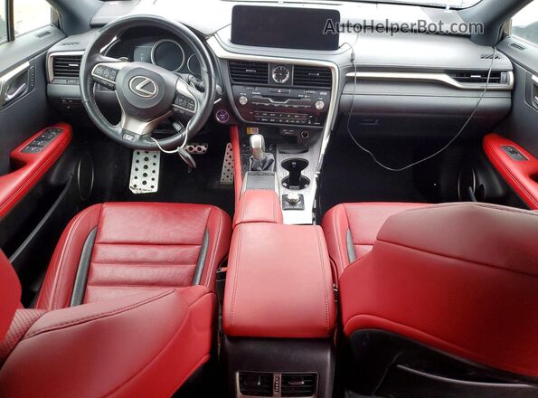 2T2YGMDA5MC071887 2021 LEXUS RX Black წინა პანელის ხედი