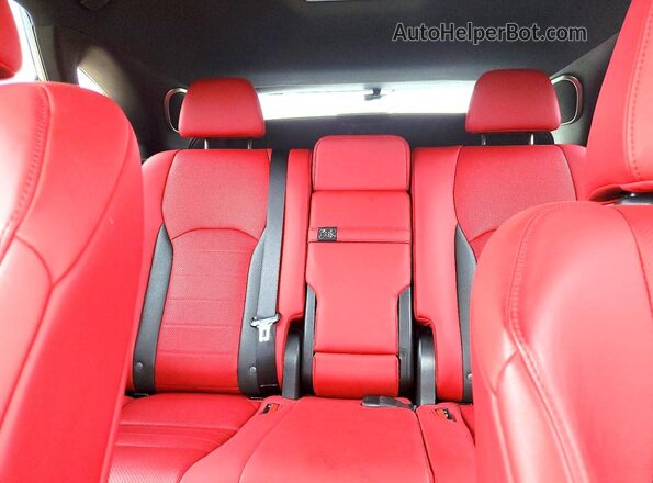 2T2YGMDA5MC071887 2021 LEXUS RX Black უკანა სავარძლების ხედი