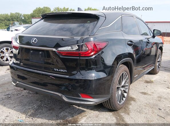 2T2YGMDA8LC047193 2020 LEXUS RX 450H Black Հետևի աջ