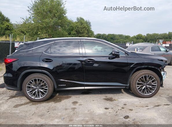 2T2YGMDA8LC047193 2020 LEXUS RX 450H Black Սալոնի 360 աստիճան տեսք