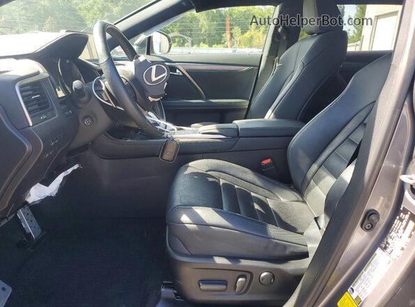 2T2YZMDA2NC347437 2022 LEXUS RX Gray Widok wnętrza z przodu