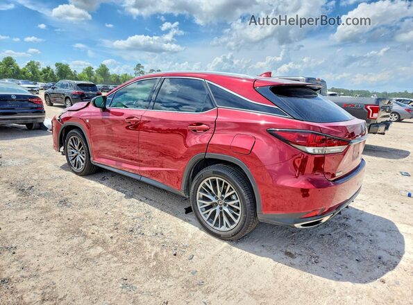 2T2YZMDA9MC272248 2021 LEXUS RX Red Задня ліва чверть