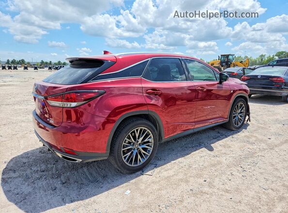2T2YZMDA9MC272248 2021 LEXUS RX Red Задня права чверть