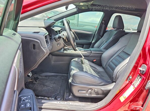 2T2YZMDA9MC272248 2021 LEXUS RX Red Вид салону спереду