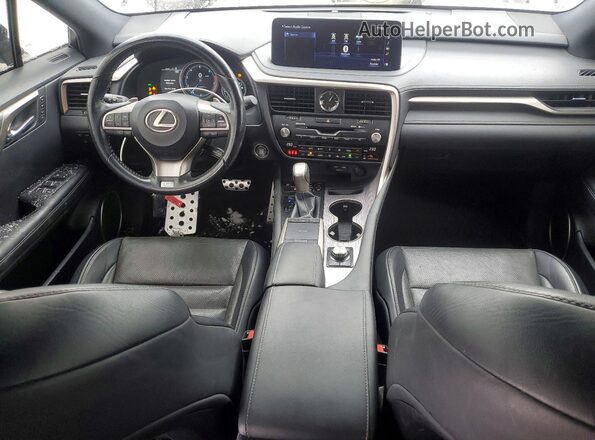 2T2YZMDAXMC285574 2021 LEXUS RX Black Dashboard view