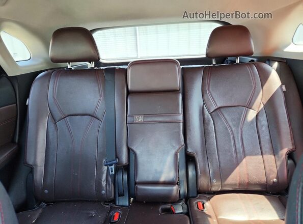 2T2ZFMCA1GC001333 2016 LEXUS RX Black Հետևի նստատեղերի տեսք