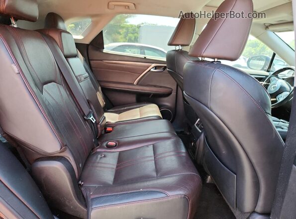 2T2ZFMCA1GC001333 2016 LEXUS RX Black Սալոնի հետևի տեսք