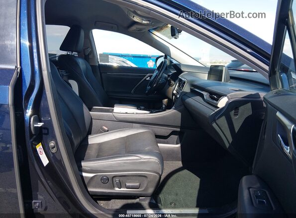2T2ZZMCA0GC003761 2016 LEXUS RX 350 Blue Вид салону спереду