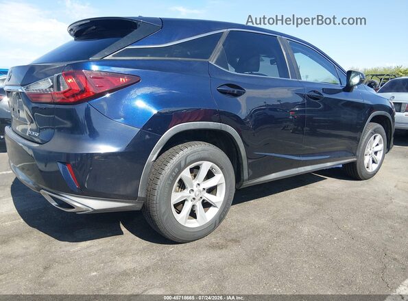 2T2ZZMCA0GC003761 2016 LEXUS RX 350 Blue Задня права чверть