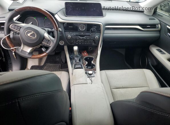 2T2ZZMCA0HC061306 2017 LEXUS RX Black Dashboard view