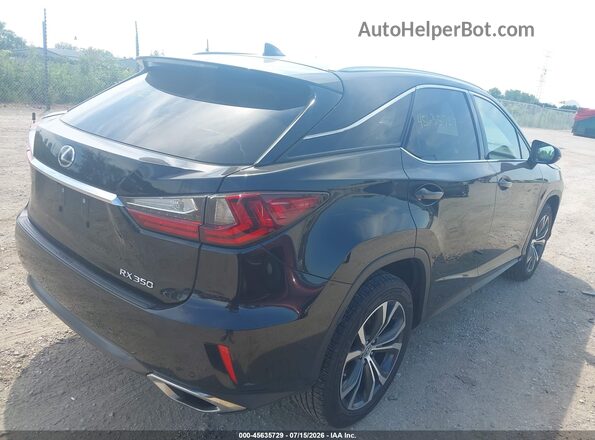 2T2ZZMCA0HC064156 2017 LEXUS RX 350 Black Задня права чверть