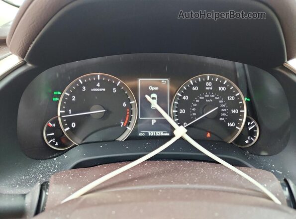 2T2ZZMCA0HC070958 2017 LEXUS RX White Vista del cuadro de instrumentos