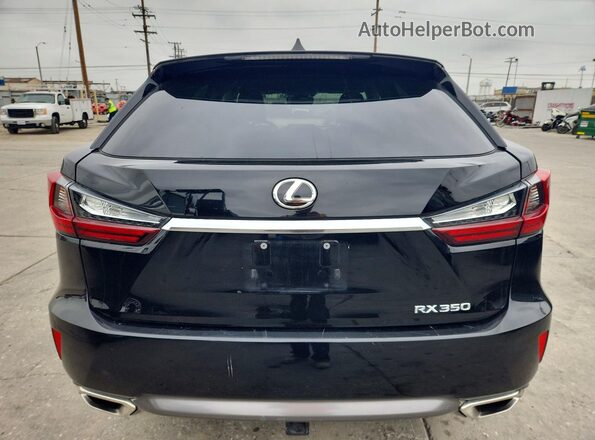 2T2ZZMCA0HC074024 2017 LEXUS RX Black Widok z tyłu