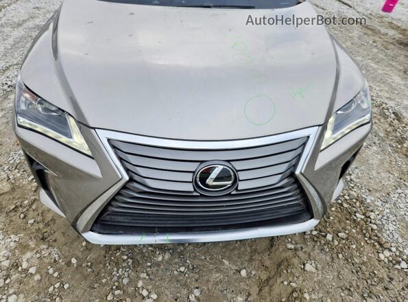 2T2ZZMCA0HC079515 2017 LEXUS RX Золотой Вид подкапотного пространства