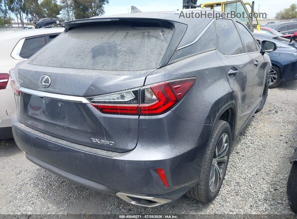 2T2ZZMCA0HC087243 2017 LEXUS RX 350 Gray Задня права чверть