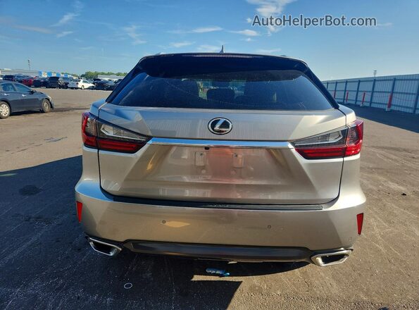 2T2ZZMCA0JC116293 2018 LEXUS RX Tan Հետևի տեսք