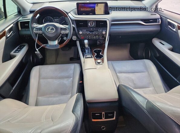 2T2ZZMCA0KC128932 2019 LEXUS RX Gray წინა პანელის ხედი
