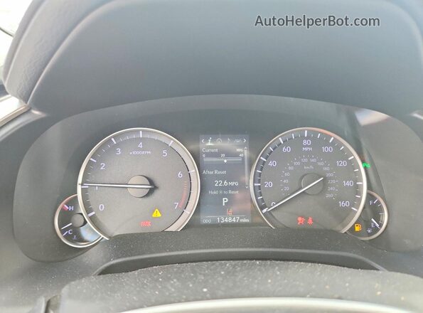 2T2ZZMCA0KC128932 2019 LEXUS RX Gray ხელსაწყოთა პანელის ხედი
