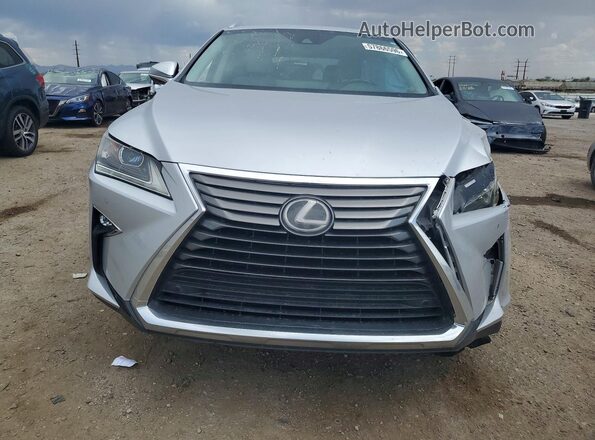 2T2ZZMCA1JC114486 2018 LEXUS RX Silver Front view