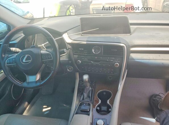 2T2ZZMCA1JC114486 2018 LEXUS RX Silver Dashboard view