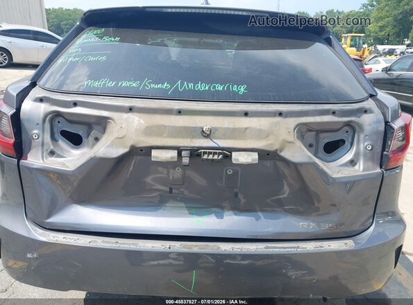 2T2ZZMCA2GC005690 2016 LEXUS RX 350 Gray Front view