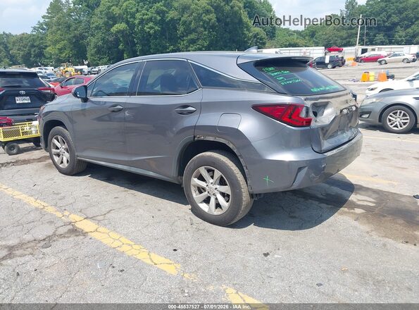 2T2ZZMCA2GC005690 2016 LEXUS RX 350 Gray Rear left