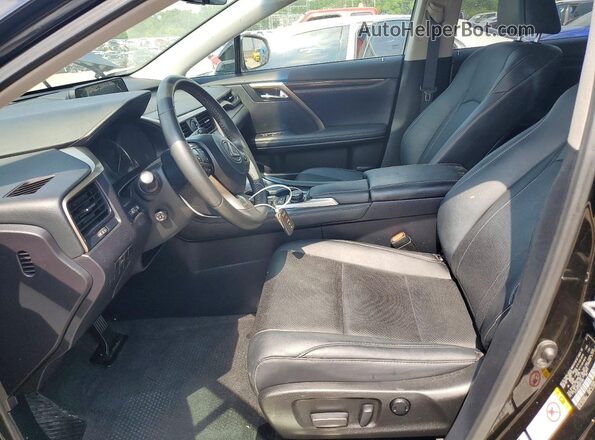 2T2ZZMCA2GC017922 2016 LEXUS RX Black წინა სალონის ხედი