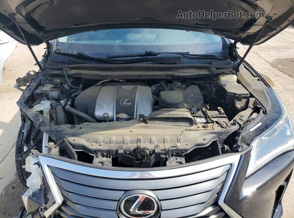 2T2ZZMCA2GC017922 2016 LEXUS RX Black ძრავის განყოფილების ხედი