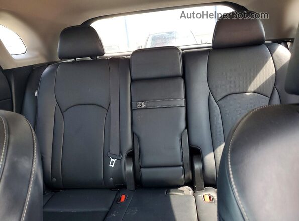 2T2ZZMCA2GC017922 2016 LEXUS RX Black უკანა სავარძლების ხედი