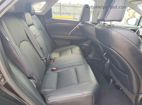 2T2ZZMCA2GC017922 2016 LEXUS RX Black უკანა სალონის ხედი