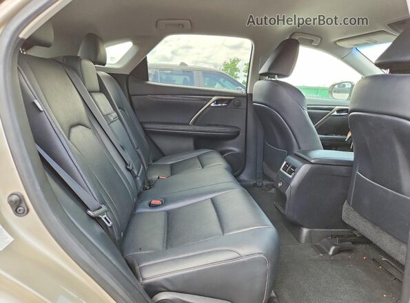 2T2ZZMCA2GC018889 2016 LEXUS RX Tan Rear interior view